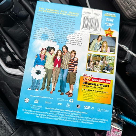 Disney Hannah Montana Season 1 DVD - Blue and Multicolor Cover - Picture 2 of 8
